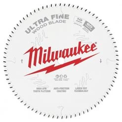 Milwaukee 10 in. x 80-Tooth Carbide Ultra Fine Finish Circular Saw Blade (2-Pack) -Power Tools Accessories Sales Shop milwaukee circular saw blades 48 40 1032 48 40 1032 40 1000