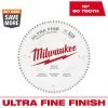 Milwaukee 10 in. x 80-Tooth Ultra Fine Finish Circular Saw Blade
