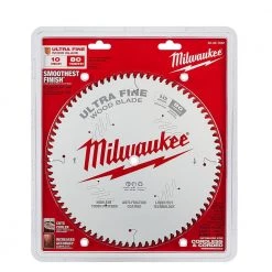 Milwaukee 10 in. x 80-Tooth Ultra Fine Finish Circular Saw Blade -Power Tools Accessories Sales Shop milwaukee circular saw blades 48 40 1032 77 1000