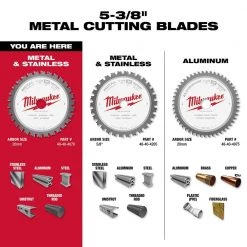 Milwaukee 5-3/8 in. x 30 Teeth Metal & Stainless Cutting Circular Saw Blade -Power Tools Accessories Sales Shop milwaukee circular saw blades 48 40 4070 1d 1000