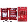 Milwaukee SHOCKWAVE Impact Duty Alloy Steel Screw Driver Bit Set with SPEED FEED Auger Wood Drilling Bit Set (49-Piece)