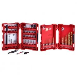 Milwaukee SHOCKWAVE Impact Duty Alloy Steel Screw Drill/Driver Bit Set (60-Piece)