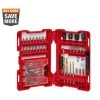 Milwaukee SHOCKWAVE Impact Duty Electrician's Drill and Alloy Steel Screw Driver Bit Set (52-Piece)