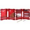 Milwaukee SHOCKWAVE Impact-Duty Titanium Drill Bit Set (15-Piece) with SHOCKWAVE Impact Duty Alloy Steel Bit Set (50-Piece)