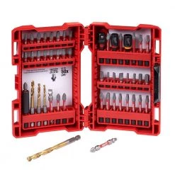 Milwaukee SHOCKWAVE Impact Duty Titanium Drill Bit Set with SHOCKWAVE Bit Set (73-Piece) -Power Tools Accessories Sales Shop milwaukee drill bit combination sets 48 89 4631 48 32 4024 1f 1000
