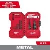 Milwaukee Black Oxide Step Drill Bit Set (10-Piece)
