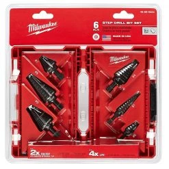 Milwaukee Black Oxide Step Drill Bit Set with Titanium Drill Bit Set (29-Piece) -Power Tools Accessories Sales Shop milwaukee drill bit combination sets 48 89 9224 48 89 4631 66 1000