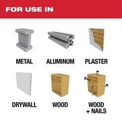 Milwaukee Hole Dozer General Purpose Bi-Metal Hole Saw Set with Screw Driver Bit Set (56-Piece) 12 Milwaukee Hole Dozer General Purpose Bi-Metal Hole Saw Set with Screw Driver Bit Set (56-Piece) -Power Tools Accessories Sales Shop milwaukee hole saws bits 49 22 4020 48 32 4023 40 1000