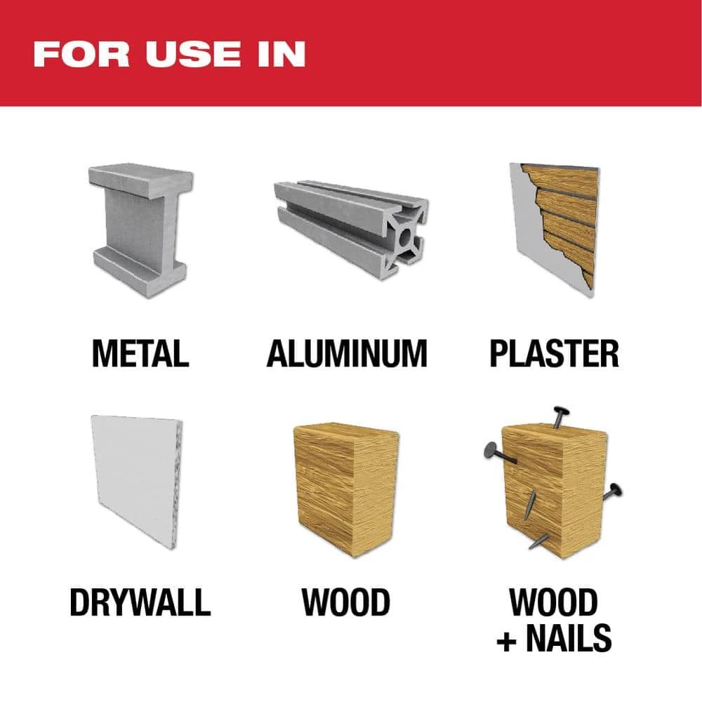 Milwaukee Hole Dozer General Purpose Bi-Metal Hole Saw Set with Screw Driver Bit Set (56-Piece) 3 Milwaukee Hole Dozer General Purpose Bi-Metal Hole Saw Set with Screw Driver Bit Set (56-Piece) - Image 3