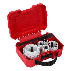 Milwaukee Hole Dozer General Purpose Bi-Metal Hole Saw Set (13-Piece) -Power Tools Accessories Sales Shop milwaukee hole saws bits 49 22 4032 d4 1000