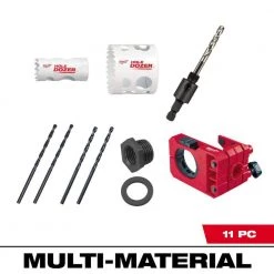 Milwaukee Door Lock Installation Bi-Metal Hole Saw Set