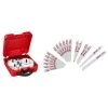 Milwaukee Hole Dozer General Purpose Bi-Metal Hole Saw Set & Bi-Metal Reciprocating Saw Blade Set + 8 Blades (39-Piece)
