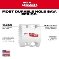 Milwaukee Hole Dozer General Purpose Bi-Metal Hole Saw Set & Bi-Metal Reciprocating Saw Blade Set + 8 Blades (39-Piece) -Power Tools Accessories Sales Shop milwaukee hole saws bits 49 22 4171 49 22 1110f a0 1000