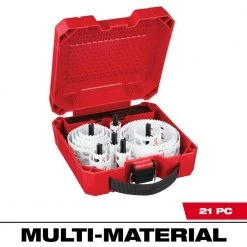 Milwaukee Hole Dozer General Purpose Bi-Metal Hole Saw Set (21-Piece)