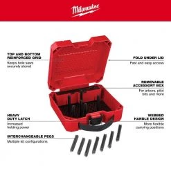 Milwaukee Hole Dozer General Purpose Bi-Metal Hole Saw Set (28-Piece) -Power Tools Accessories Sales Shop milwaukee hole saws bits 49 22 4185 1f 1000