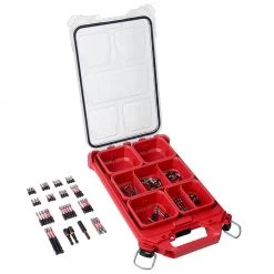 Milwaukee Hole Dozer Bi-Metal General Purpose Hole Saw Set and SHOCKWAVE Driver Bit Set with PACKOUT Cases (110-Piece) -Power Tools Accessories Sales Shop milwaukee hole saws bits 49 22 5606 48 32 4082 66 1000