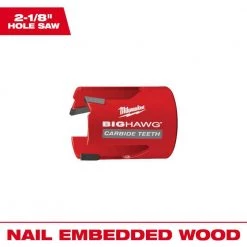 Milwaukee 2-1/8 in. Big Hawg Carbide Hole Saw