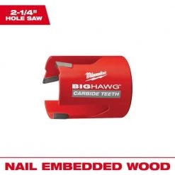 Milwaukee 2-1/4 in. Big Hawg Carbide Hole Saw