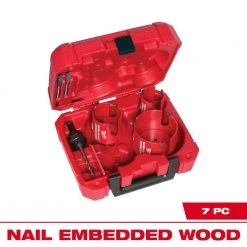 Milwaukee BIG HAWG Carbide Hole Saw Kit (7-Piece)