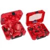 Milwaukee BIG HAWG Carbide Hole Saw Kit with SWITCHBLADE Plumbers Selfeed Bits Set (13-Piece)