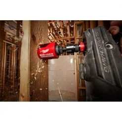 Milwaukee BIG HAWG Carbide Hole Saw Kit (10-Piece) With Hole Dozer Electricians Bi-Metal Hole Saw Set (19-Piece) -Power Tools Accessories Sales Shop milwaukee hole saws bits 49 56 9290 49 22 4105 77 1000