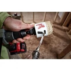 Milwaukee BIG HAWG Carbide Hole Saw and Bi-Metal General Purpose Hole Saw Set with PACKOUT Cases (19-Piece) -Power Tools Accessories Sales Shop milwaukee hole saws bits 49 56 9295 49 22 5606 66 1000