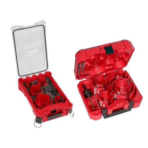 Milwaukee BIG HAWG Carbide Hole Saw Kit (19-Piece) with PACKOUT Case 1 Milwaukee BIG HAWG Carbide Hole Saw Kit (19-Piece) with PACKOUT Case -Power Tools Accessories Sales Shop milwaukee hole saws bits 49 56 9295 49 56 9290 64 1000