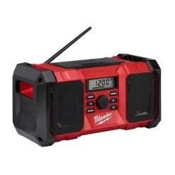 Milwaukee M18 18-Volt Lithium-Ion Cordless Jobsite Radio -Power Tools Accessories Sales Shop milwaukee jobsite audio 2890 20 4f 1000