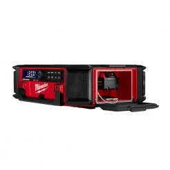 Milwaukee M18 Lithium-Ion Cordless PACKOUT Radio/Speaker with Built-In Charger 20 Milwaukee M18 Lithium-Ion Cordless PACKOUT Radio/Speaker with Built-In Charger -Power Tools Accessories Sales Shop milwaukee jobsite audio 2950 20 77 1000