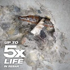 Milwaukee 4-Cutter SDS-PLUS Carbide Hammer Drill Bit Kit (5-Piece) -Power Tools Accessories Sales Shop milwaukee masonry drill bits 48 20 7498 77 1000