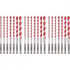Milwaukee SHOCKWAVE Carbide Hammer Drill Bit Kit (21-Piece)