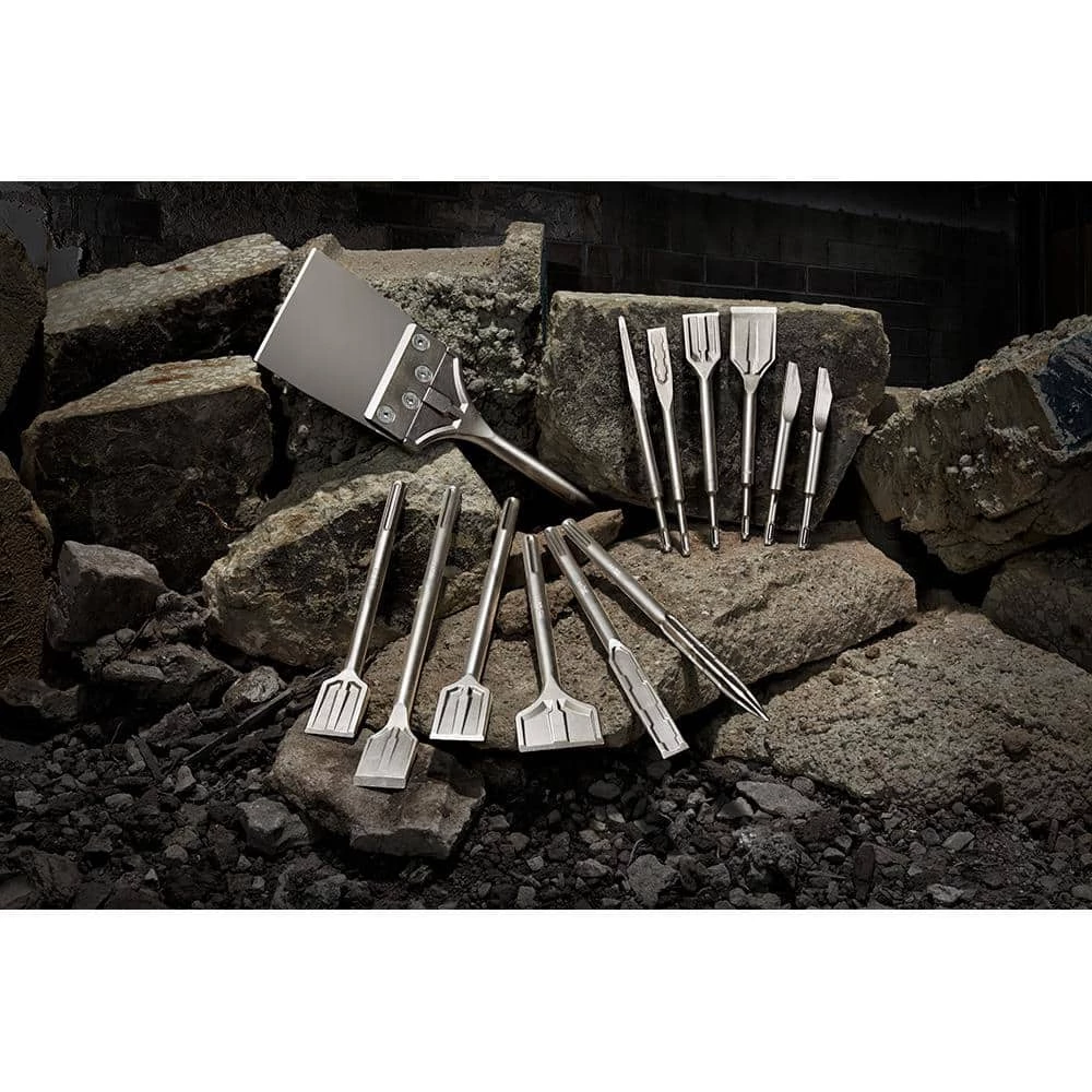 Milwaukee 6 in. SDS-MAX SLEDGE Steel Floor Scraper Bit 10 Milwaukee 6 in. SDS-MAX SLEDGE Steel Floor Scraper Bit - Image 10