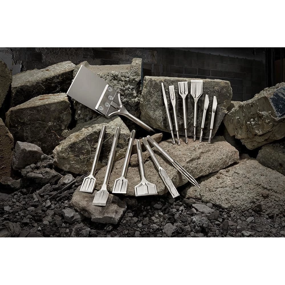 Milwaukee 6 in. SDS-MAX SLEDGE Steel Floor Scraper Bit 12 Milwaukee 6 in. SDS-MAX SLEDGE Steel Floor Scraper Bit - Image 12