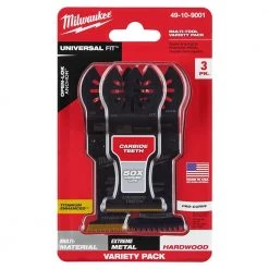 Milwaukee Oscillating Metal/Wood Cutting Multi-Tool Blade Kit (3-Piece) -Power Tools Accessories Sales Shop milwaukee oscillating tool attachments 49 10 9001 1f 1000