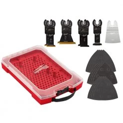 Milwaukee Oscillating Multi-Tool Blade Kit (20-Piece) -Power Tools Accessories Sales Shop milwaukee oscillating tool attachments 49 10 9220 66 1000