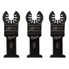 Milwaukee 1-3/8 in. High Carbon Steel Universal Fit Wood Cutting Multi-Tool Oscillating Blade (3-Pack)