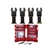 Milwaukee 1-3/8 in. Multi-Tool Oscillating Blade Set with SHOCKWAVE Impact Duty Alloy Steel Screw Driver Bit Set (49-Piece)