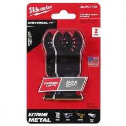 Milwaukee 1-3/8 in. Carbide Universal Fit Extreme Metal Cutting Multi-Tool Oscillating Blade (2-Pack) -Power Tools Accessories Sales Shop milwaukee oscillating tool attachments 49 25 1502 1f 1000