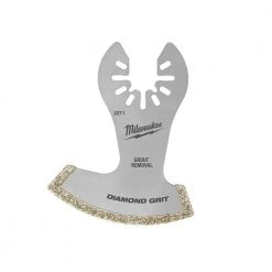 Milwaukee 2-1/2 in. Universal Fit Diamond Grit Grout Removal Multi-Tool Oscillating Blade (1-Piece) -Power Tools Accessories Sales Shop milwaukee oscillating tool attachments 49 25 2271 77 1000