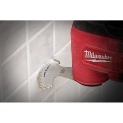 Milwaukee 2-1/2 in. Universal Fit Diamond Grit Grout Removal Multi-Tool Oscillating Blade (1-Piece) -Power Tools Accessories Sales Shop milwaukee oscillating tool attachments 49 25 2271 c3 1000