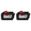 Milwaukee M18 18-Volt Lithium-Ion High Output 12.0Ah Battery Pack (2-Battery)