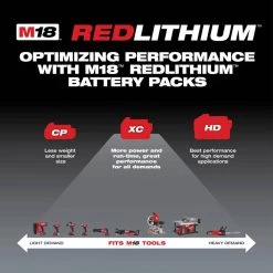 Milwaukee M18 18-Volt Lithium-Ion XC Extended Capacity Battery Pack 3.0Ah (2-Pack) -Power Tools Accessories Sales Shop milwaukee outdoor power batteries chargers 48 11 1822 40 1000 1