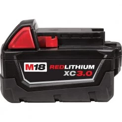 Milwaukee M18 18-Volt Lithium-Ion XC Extended Capacity Battery Pack 3.0Ah (2-Pack) -Power Tools Accessories Sales Shop milwaukee outdoor power batteries chargers 48 11 1822 c3 1000 1