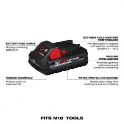 Milwaukee M18 18-Volt Lithium-Ion HIGH OUTPUT CP 3.0 Ah Battery Pack -Power Tools Accessories Sales Shop milwaukee outdoor power batteries chargers 48 11 1835 40 1000