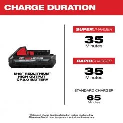 Milwaukee M18 18-Volt Lithium-Ion HIGH OUTPUT CP 3.0 Ah Battery Pack (4-Pack) -Power Tools Accessories Sales Shop milwaukee outdoor power batteries chargers 48 11 1837 48 11 1837 1d 1000