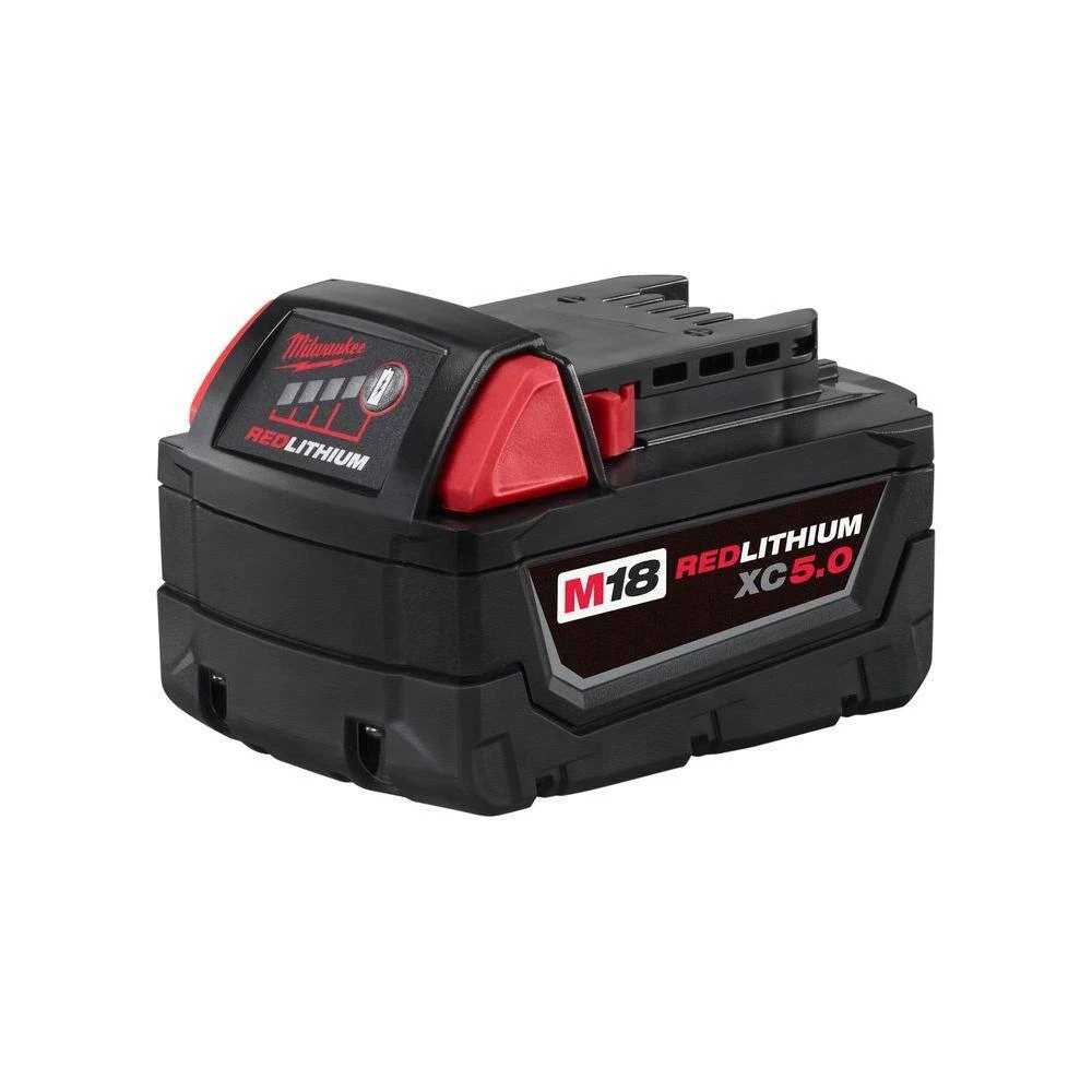 Milwaukee M18 18-Volt Lithium-Ion XC Extended Capacity Battery Pack 5.0Ah (4-Pack) 9 Milwaukee M18 18-Volt Lithium-Ion XC Extended Capacity Battery Pack 5.0Ah (4-Pack) - Image 9