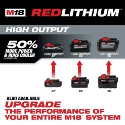 Milwaukee M18 18-Volt Lithium-Ion XC Extended Capacity 5.0 Ah Battery Pack (2-Pack) -Power Tools Accessories Sales Shop milwaukee outdoor power batteries chargers 48 11 1852 a0 1000