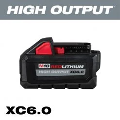 Milwaukee M18 18-Volt Lithium-Ion High Output Battery Pack 6.0Ah