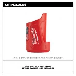 Milwaukee M12 12-Volt Lithium-Ion XC Extended Capacity 3.0 Ah Battery Pack (2-Pack) with M12 Portable Power Source -Power Tools Accessories Sales Shop milwaukee outdoor power batteries chargers 48 11 2412 48 59 1201 40 1000