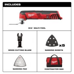 Milwaukee M12 12V Lithium-Ion XC High Output 5.0Ah Battery Pack W/High Output 2.5Ah Battery Pack + Multi-Tool -Power Tools Accessories Sales Shop milwaukee outdoor power batteries chargers 48 11 2452s 2426 20 66 1000
